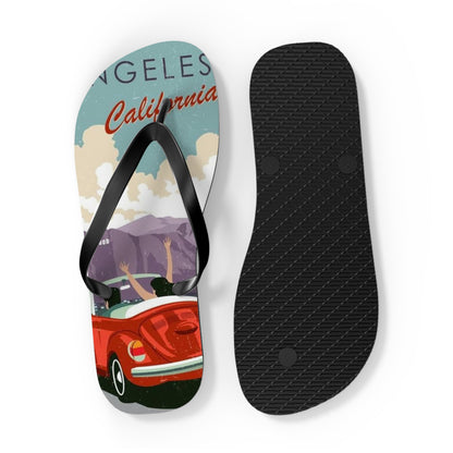 Los Angeles California Flip Flops