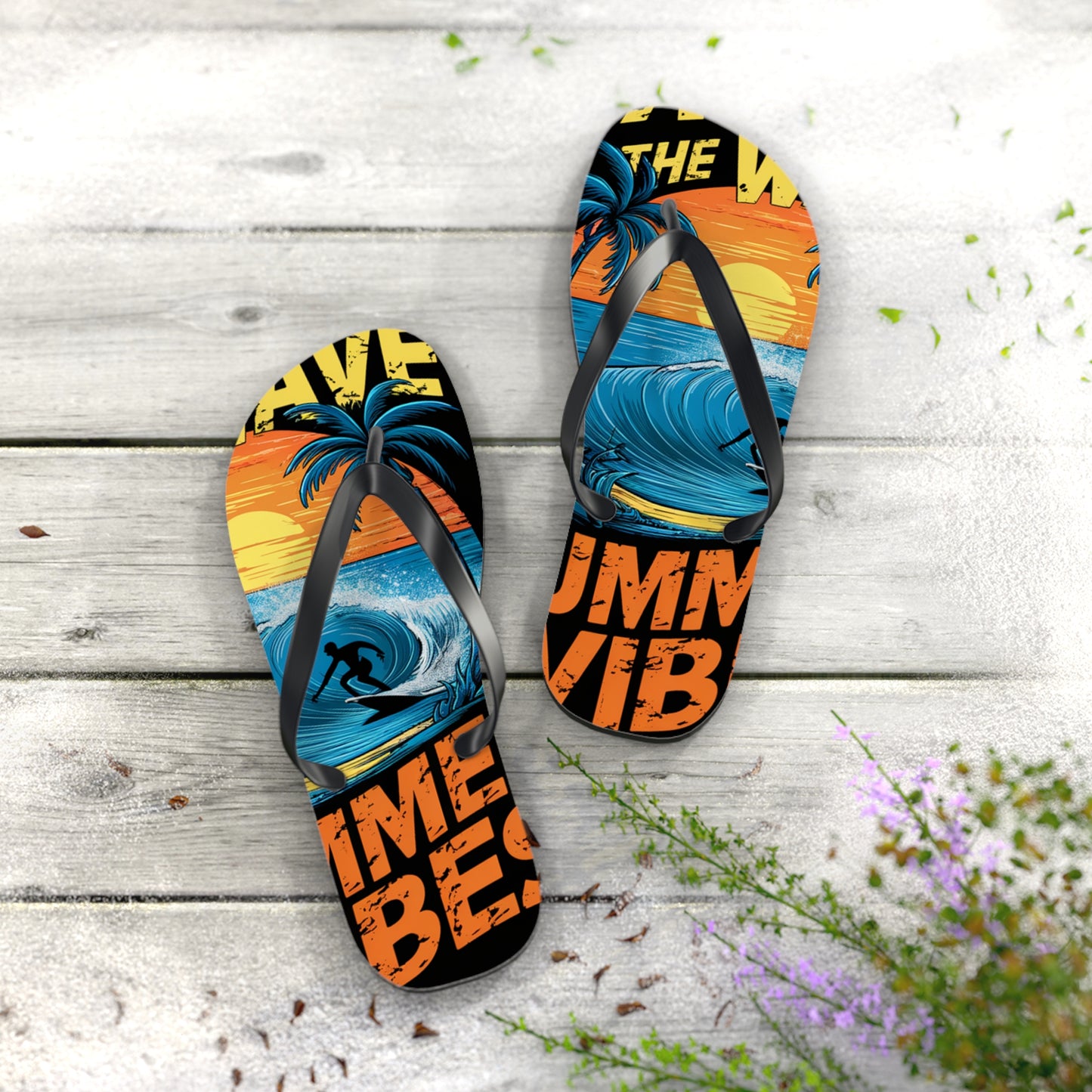 Catch The Waves Flip Flops