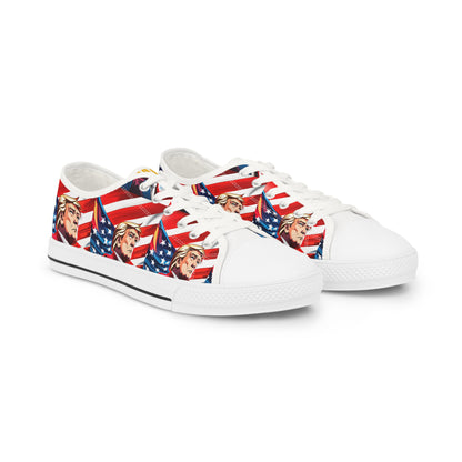 Trump Super Hero Men's Low Top Sneakers