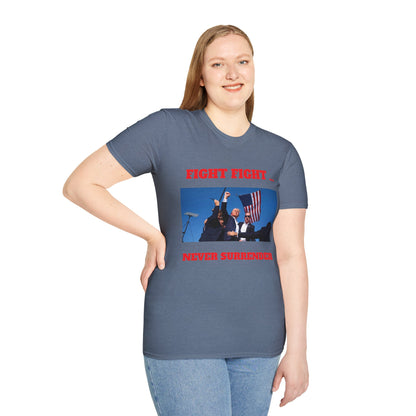 Fight - Never Surrender Unisex T-shirt