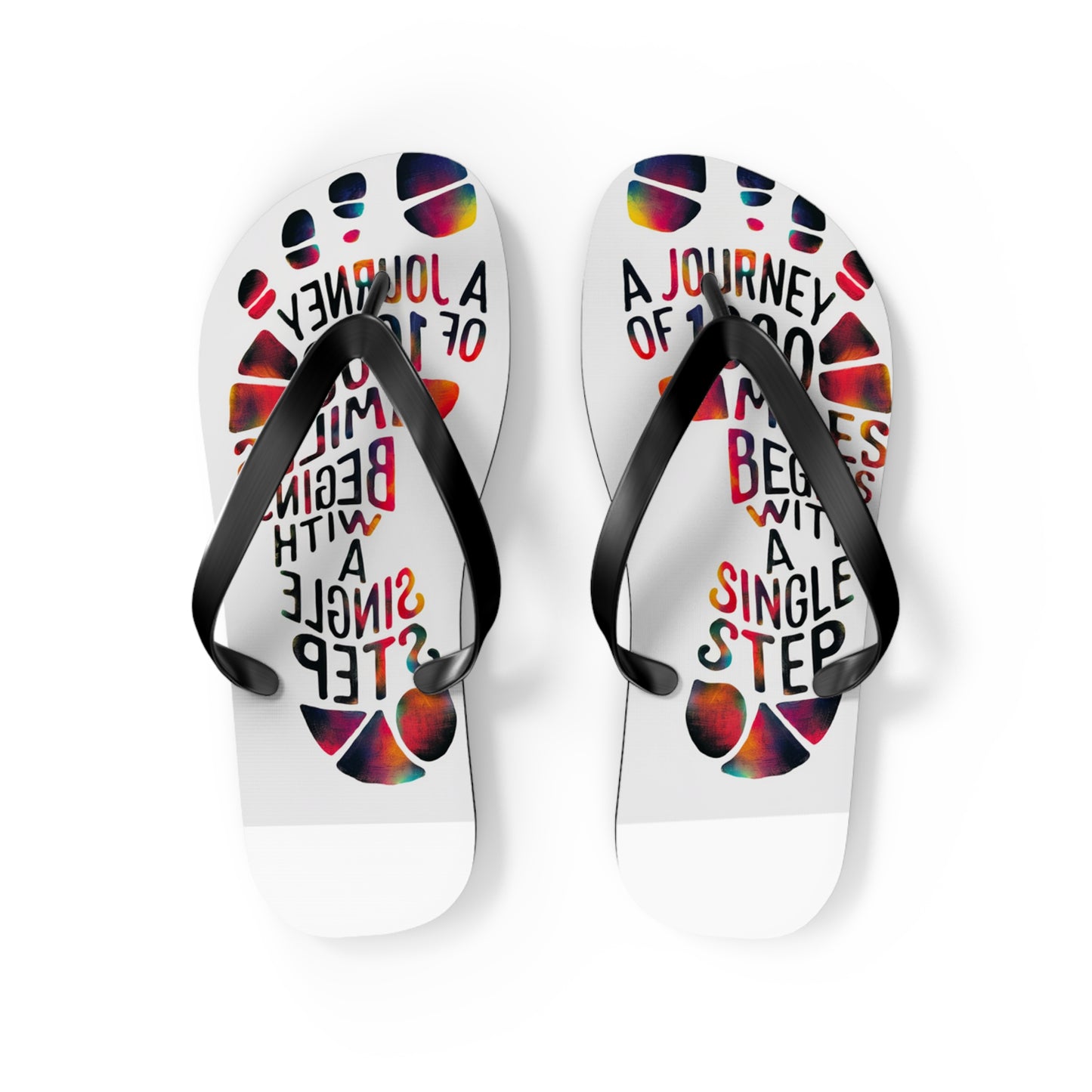 A Journey of 1000 Miles Flip Flops