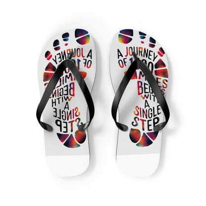 A Journey of 1000 Miles Flip Flops